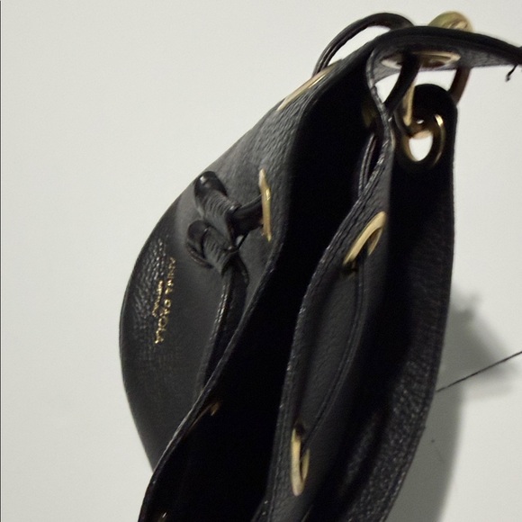 Anna Paola Black Mini Bucket Bag - Picture 8 of 8